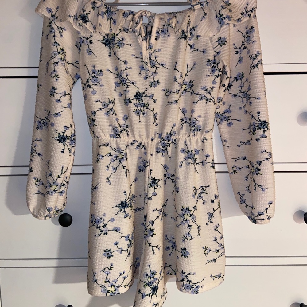 Topshop floral romper